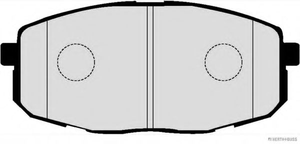 set placute frana,frana disc 2
