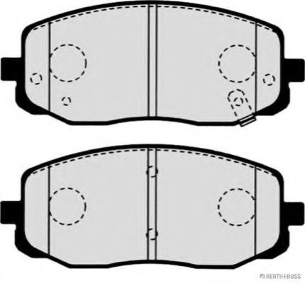 set placute frana,frana disc 2
