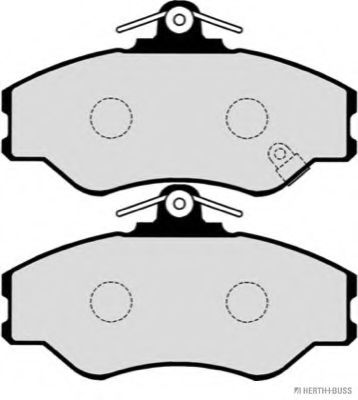 set placute frana,frana disc 2