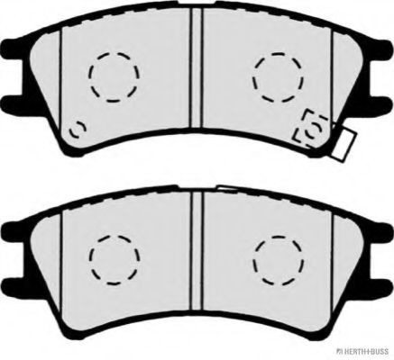 set placute frana,frana disc 2