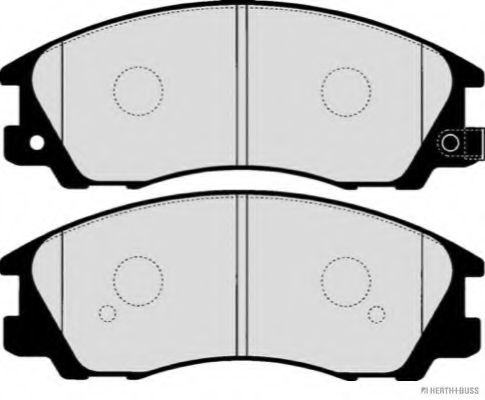 set placute frana,frana disc 2