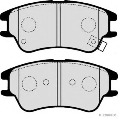 set placute frana,frana disc 2