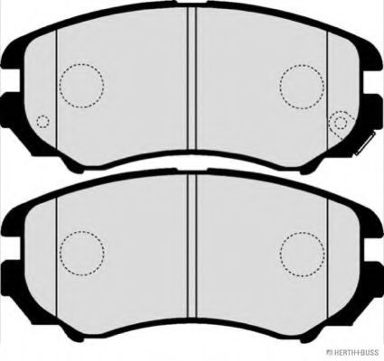 set placute frana,frana disc 2