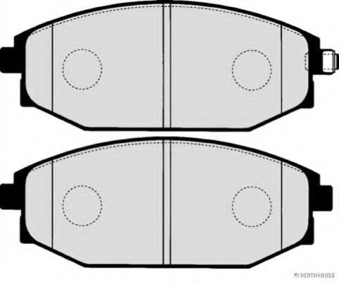set placute frana,frana disc 2