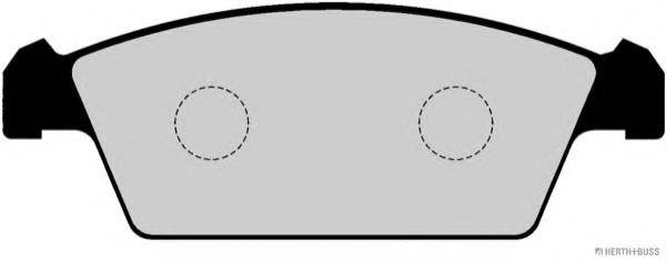 set placute frana,frana disc 2