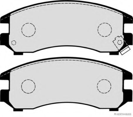 set placute frana,frana disc 2