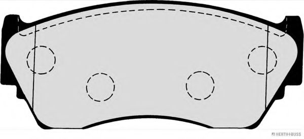 set placute frana,frana disc 2