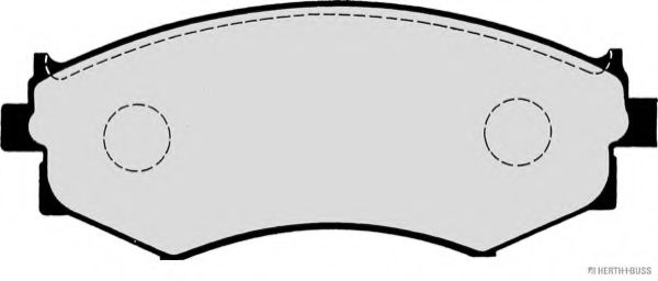 set placute frana,frana disc 2