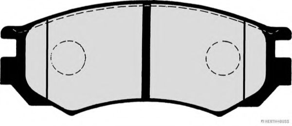 set placute frana,frana disc 2