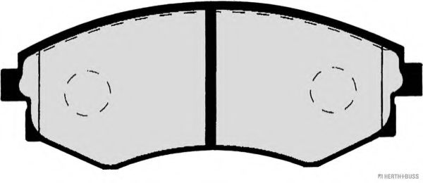 set placute frana,frana disc 2
