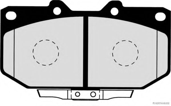 set placute frana,frana disc 2