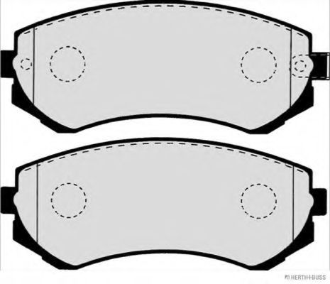 set placute frana,frana disc 2