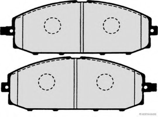 set placute frana,frana disc 2