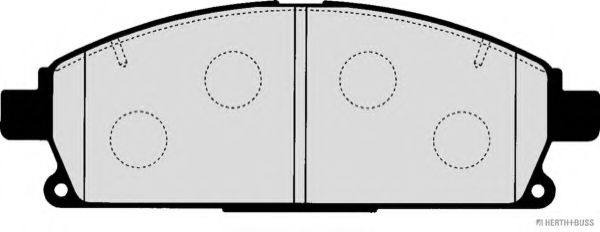 set placute frana,frana disc 2