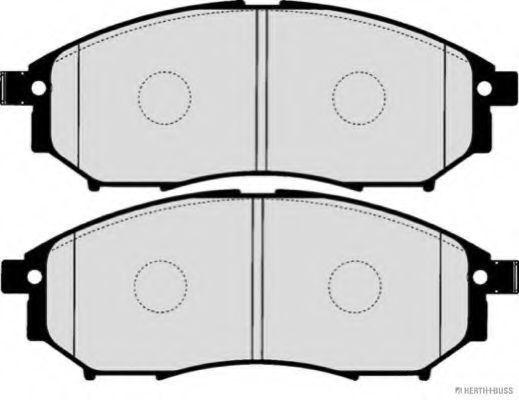 set placute frana,frana disc 2