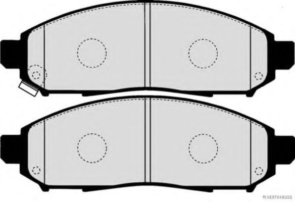 set placute frana,frana disc 2