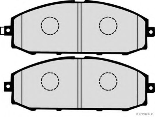 set placute frana,frana disc 2