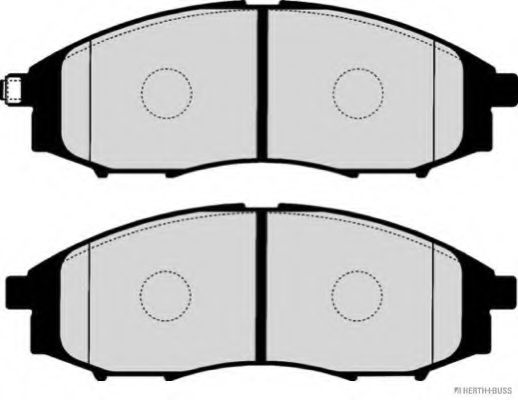 set placute frana,frana disc 2