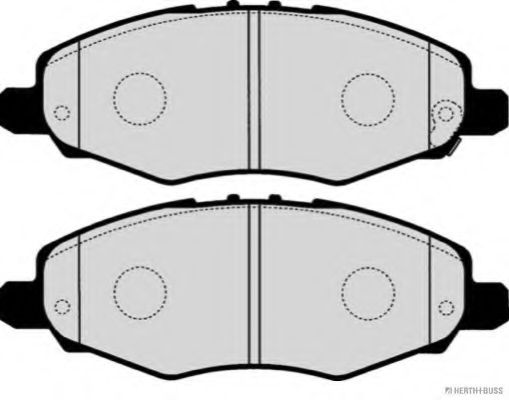 set placute frana,frana disc 2