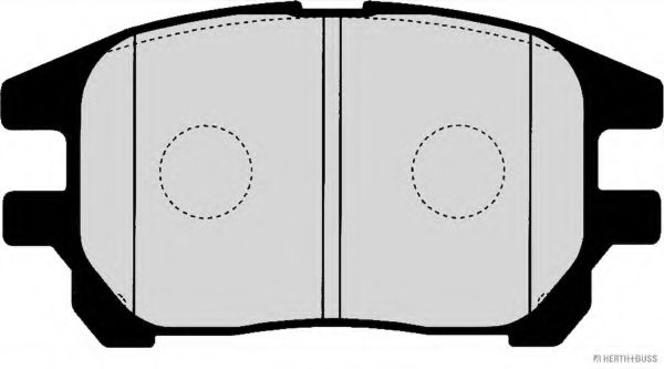 set placute frana,frana disc 2