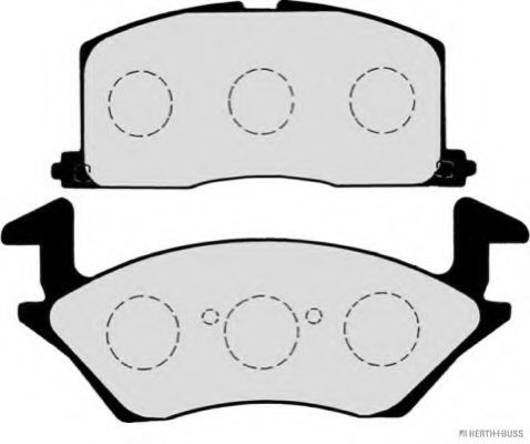 set placute frana,frana disc 2