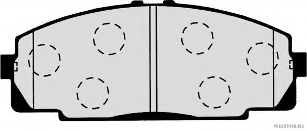 set placute frana,frana disc 2