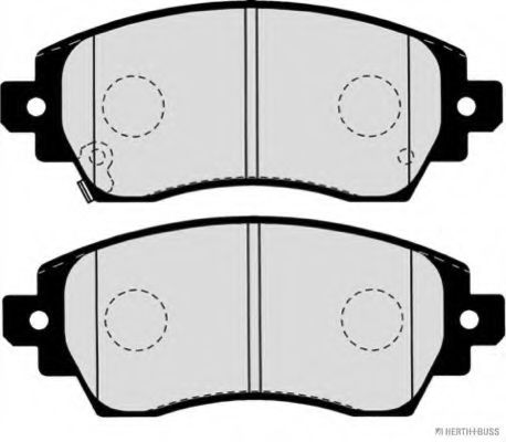 set placute frana,frana disc 2
