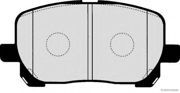 set placute frana,frana disc 2