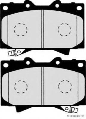 set placute frana,frana disc 2