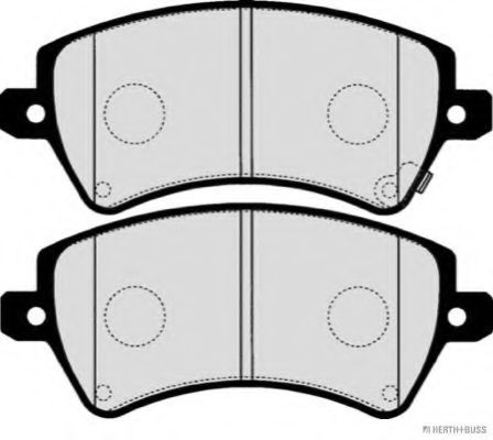 set placute frana,frana disc 2