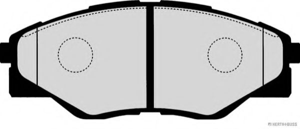 set placute frana,frana disc 2