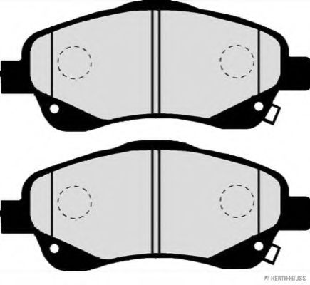 set placute frana,frana disc 2