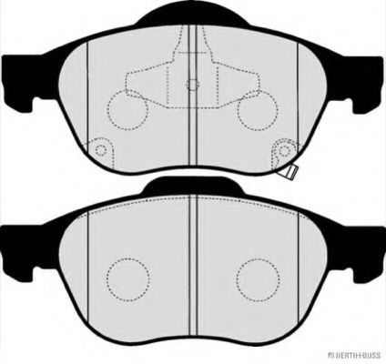 set placute frana,frana disc 2