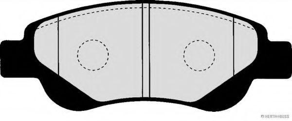 set placute frana,frana disc 2