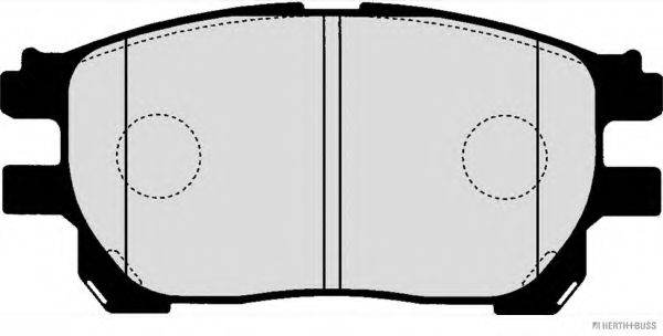 set placute frana,frana disc 2
