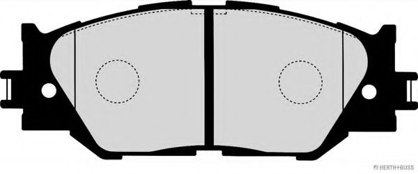 set placute frana,frana disc 2