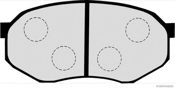 set placute frana,frana disc 2
