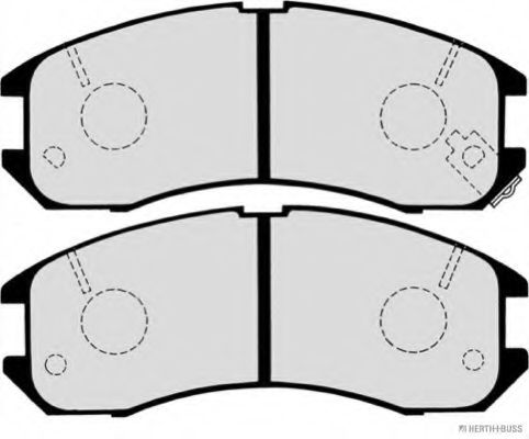 set placute frana,frana disc 2