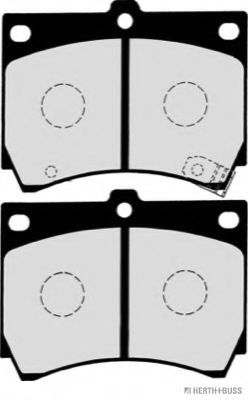 set placute frana,frana disc 2