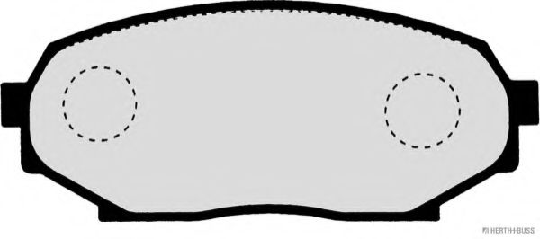 set placute frana,frana disc 2