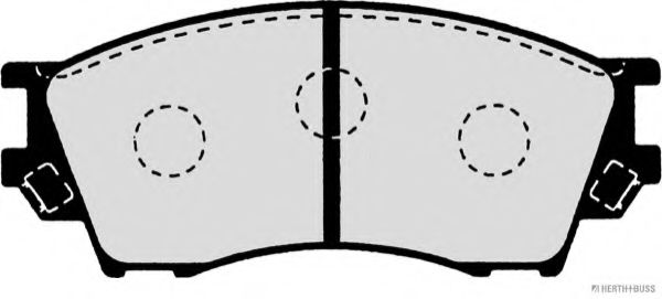 set placute frana,frana disc 2