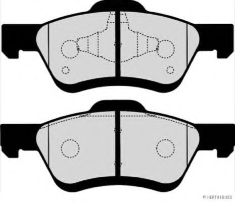 set placute frana,frana disc 2