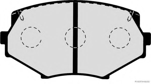 set placute frana,frana disc 2