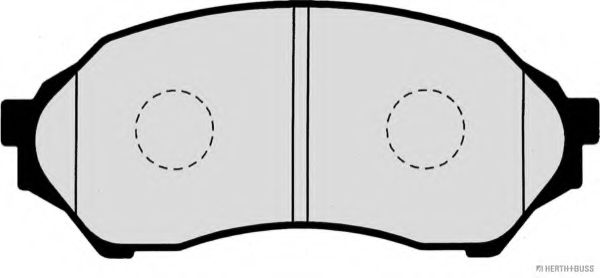set placute frana,frana disc 2