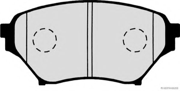 set placute frana,frana disc 2