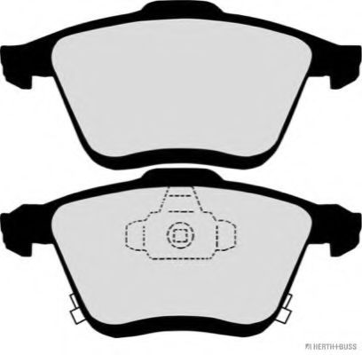 set placute frana,frana disc 2
