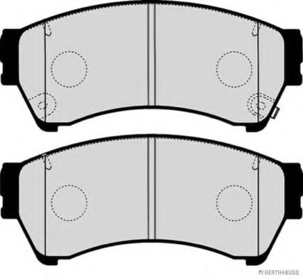 set placute frana,frana disc 2