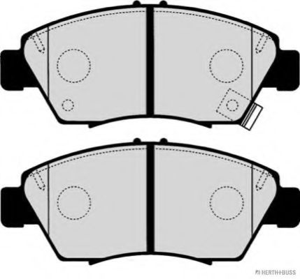 set placute frana,frana disc 2