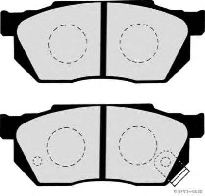 set placute frana,frana disc 2