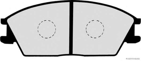 set placute frana,frana disc 2